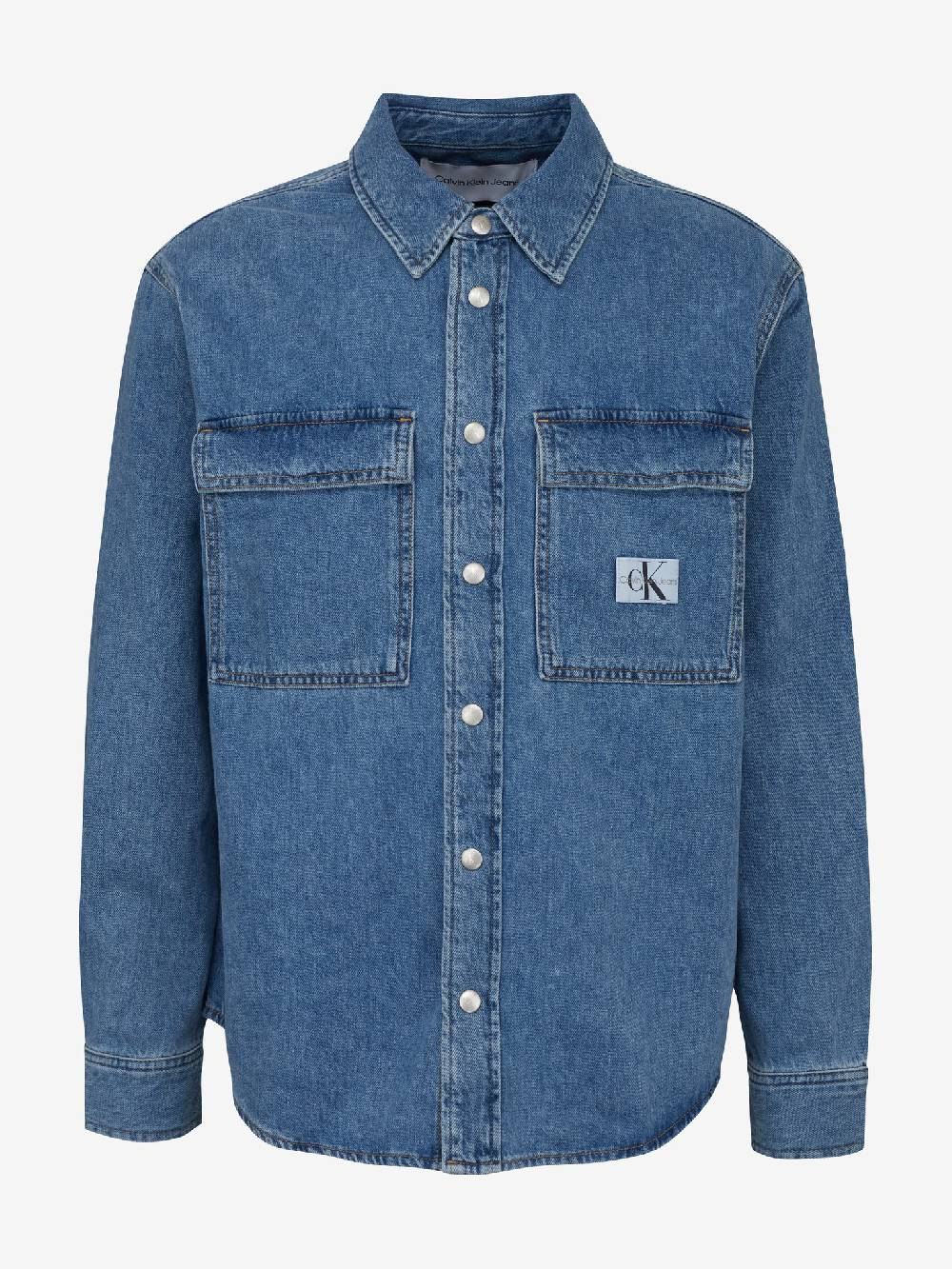 Calvin Klein Jeans Relaxed Denim Hemd Sonderangebot