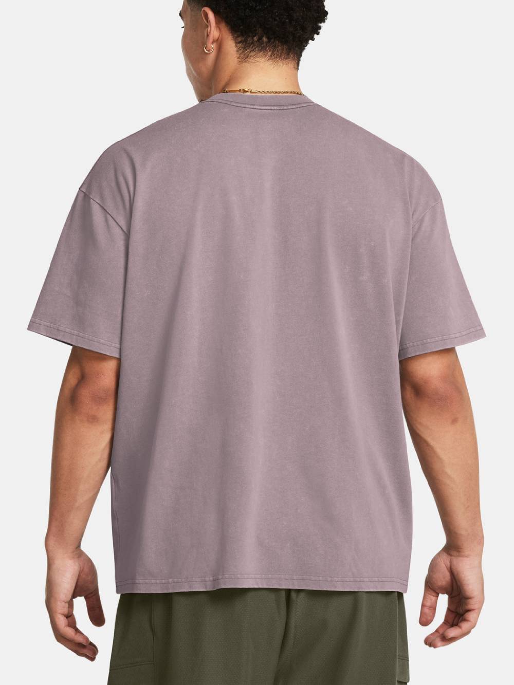 Under Armour UA M Hvyweight OS Logo Wash SS T-Shirt Rabatt