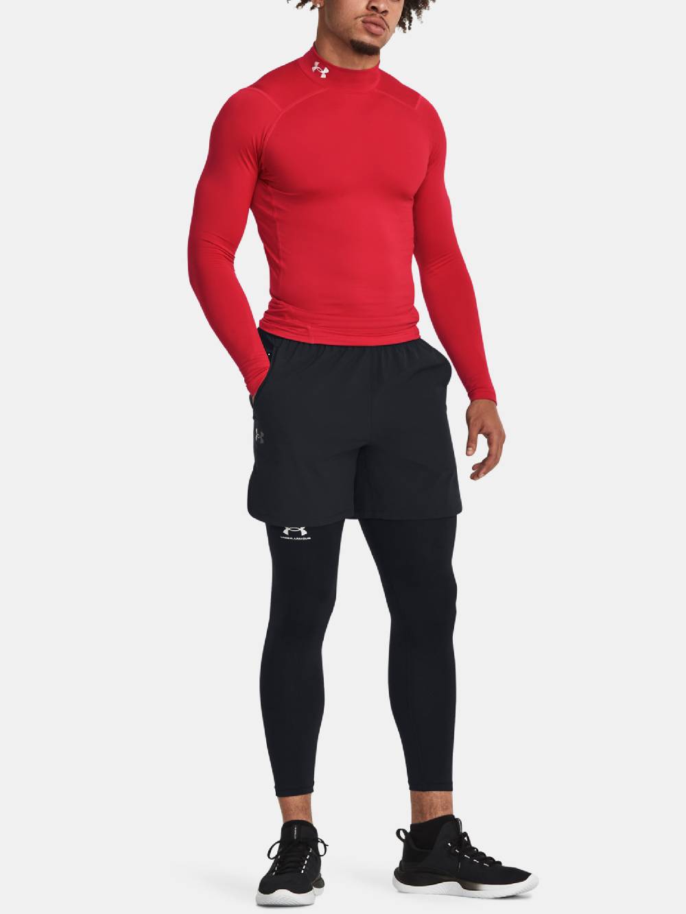 Under Armour UA CG Armour Comp Mock T-Shirt Günstig kaufen