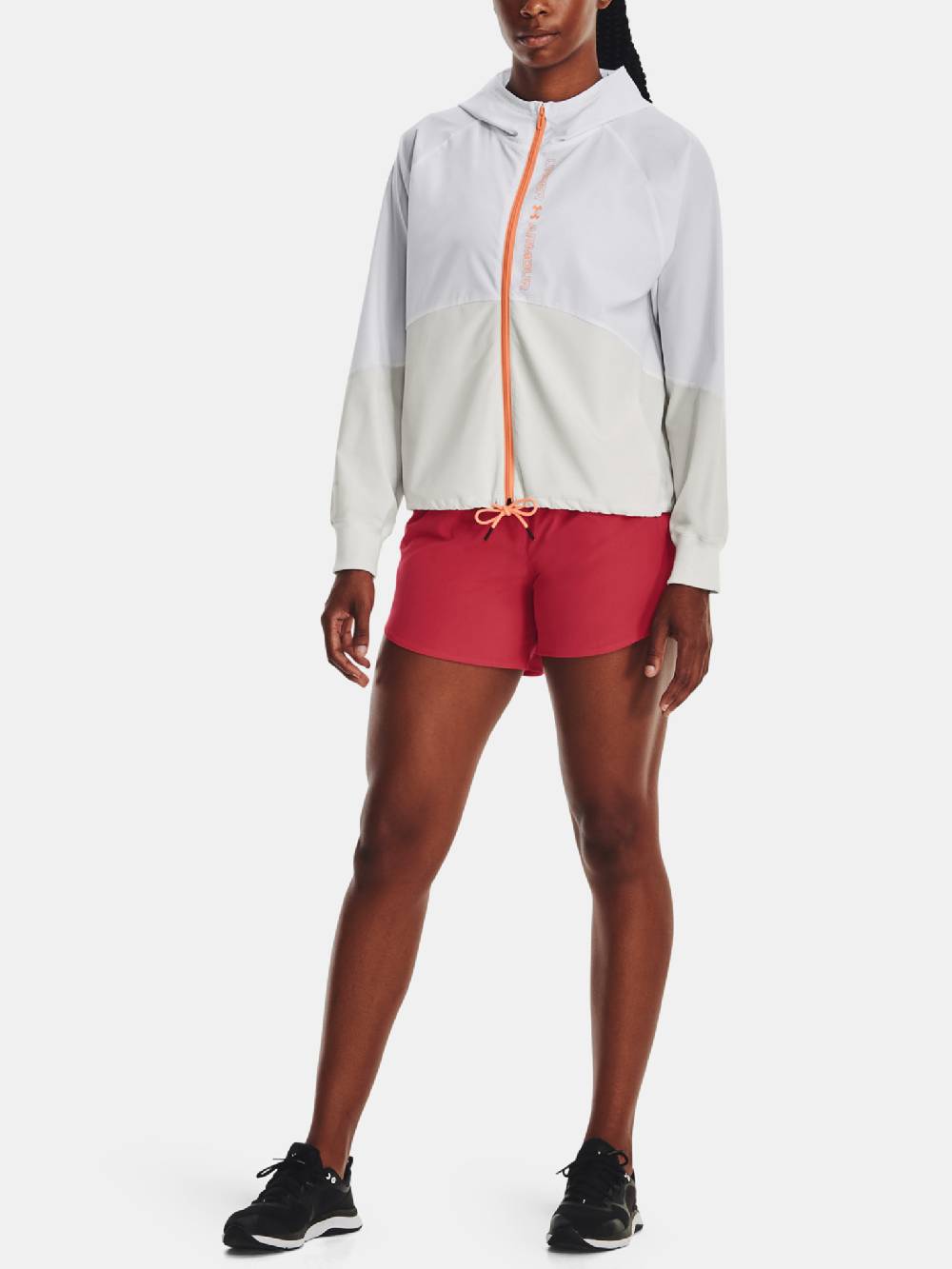 Under Armour Woven FZ Jacket-WHT Jacket Online Shopping