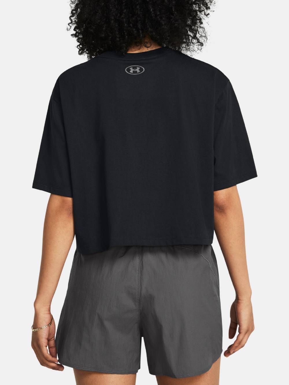 Under Armour UA Boxy Crop Branded SS T-Shirt Große Rabatte
