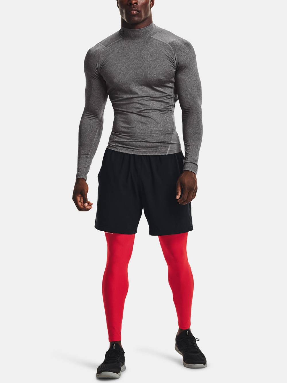 Under Armour HG Armour Comp Mock LS T-Shirt Bis zu 60% Rabatt