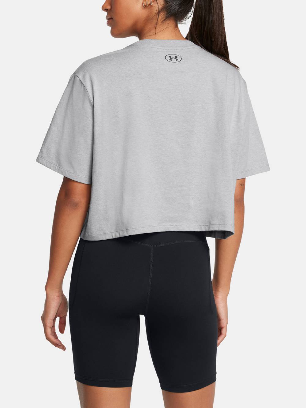 Under Armour UA Boxy Crop Branded SS T-Shirt Versandkostenfrei
