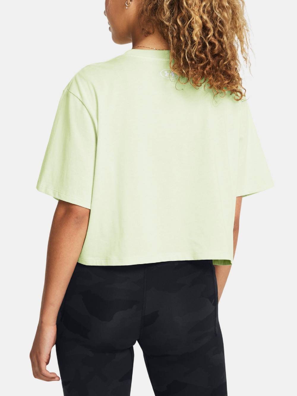 Under Armour UA Boxy Crop Logo SS T-Shirt Großer Ausverkauf