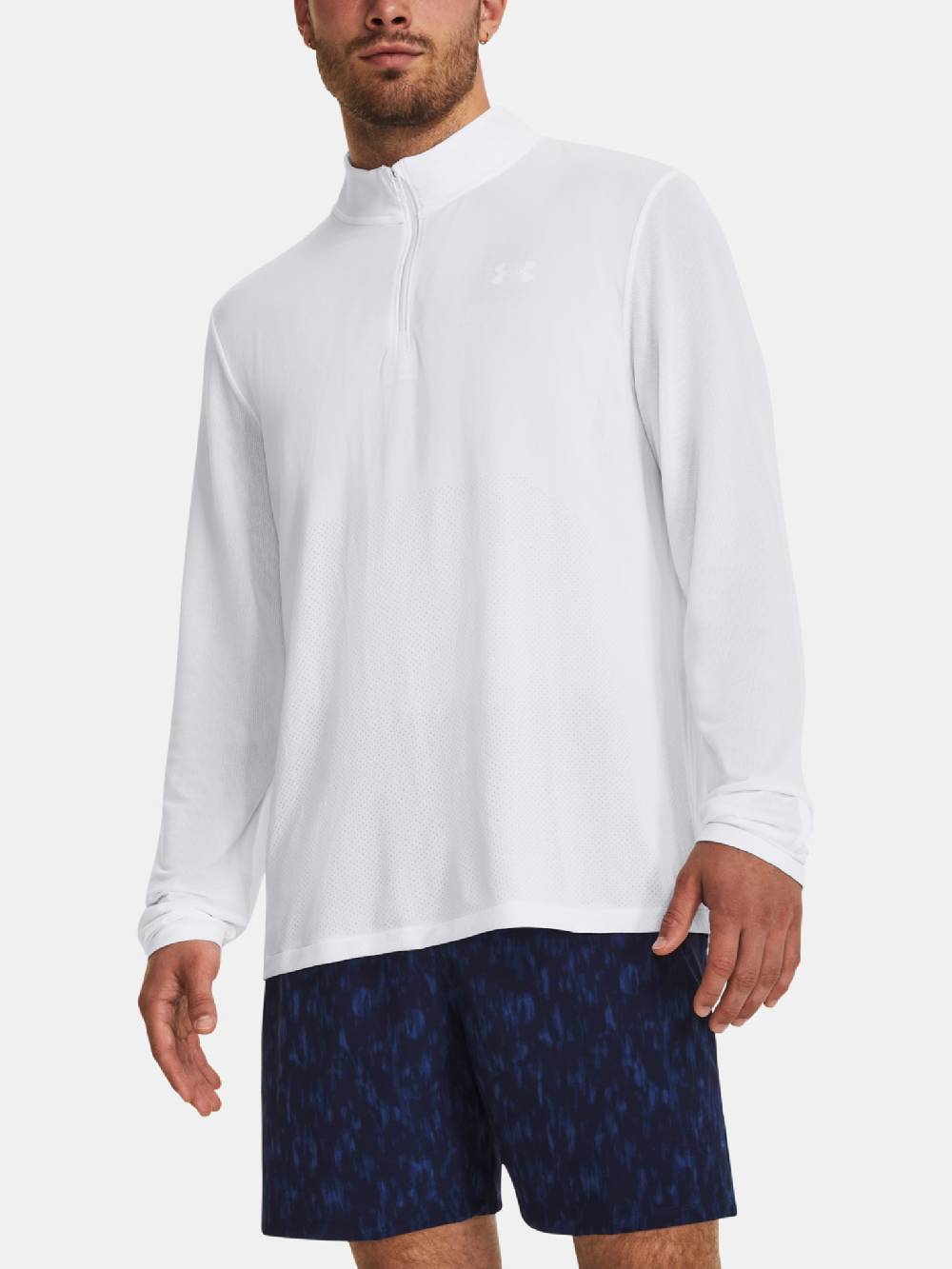 Under Armour UA Seamless Stride 1/4 Zip T-Shirt Valentinstagsangebot