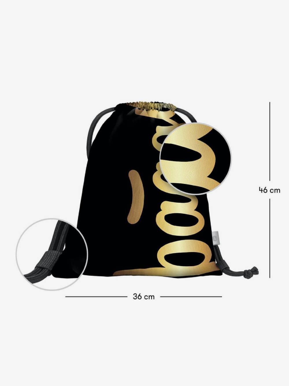 BAAGL Skate Gold Gymsack Outlet