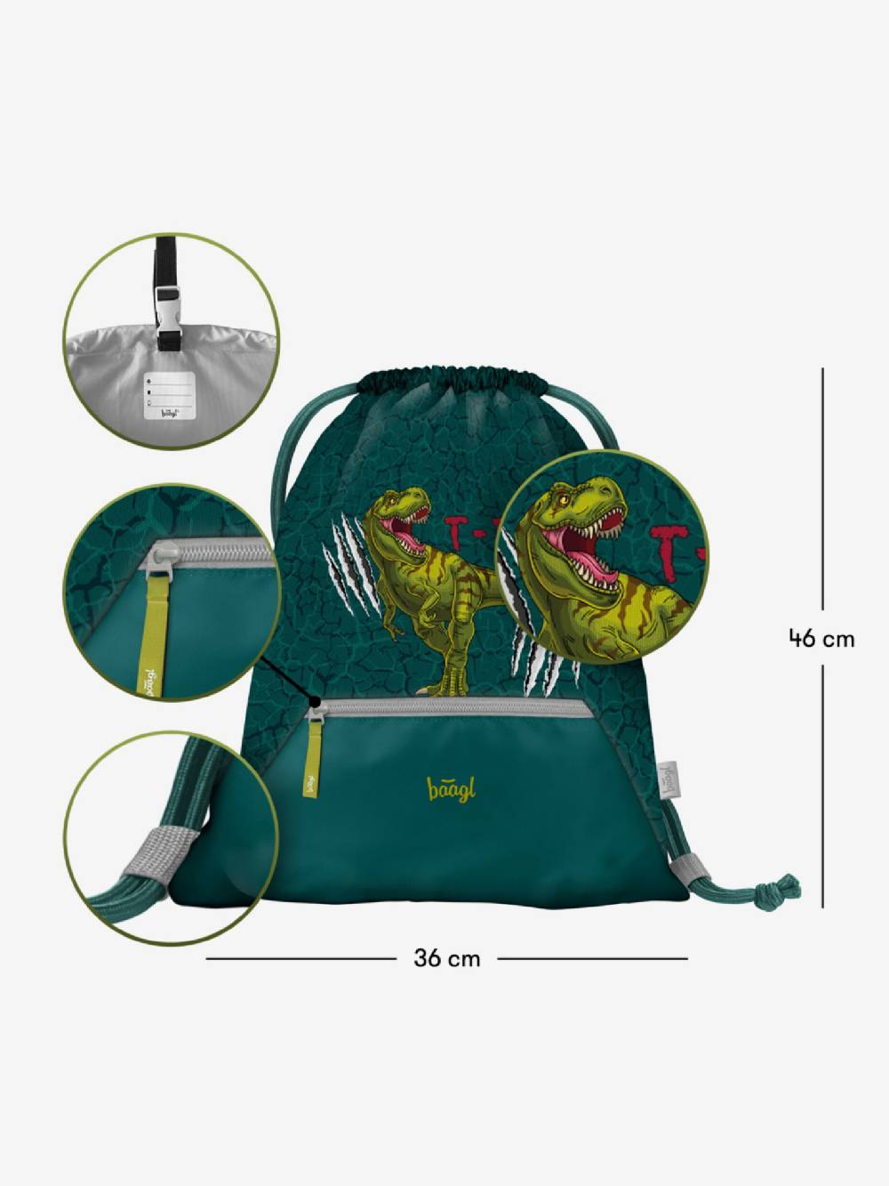 BAAGL T-Rex Gymsack Günstiger Verkauf