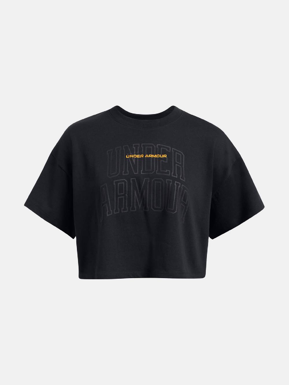 Under Armour UA Varsity Mix Heavyweight Crop T-Shirt Sonderangebot