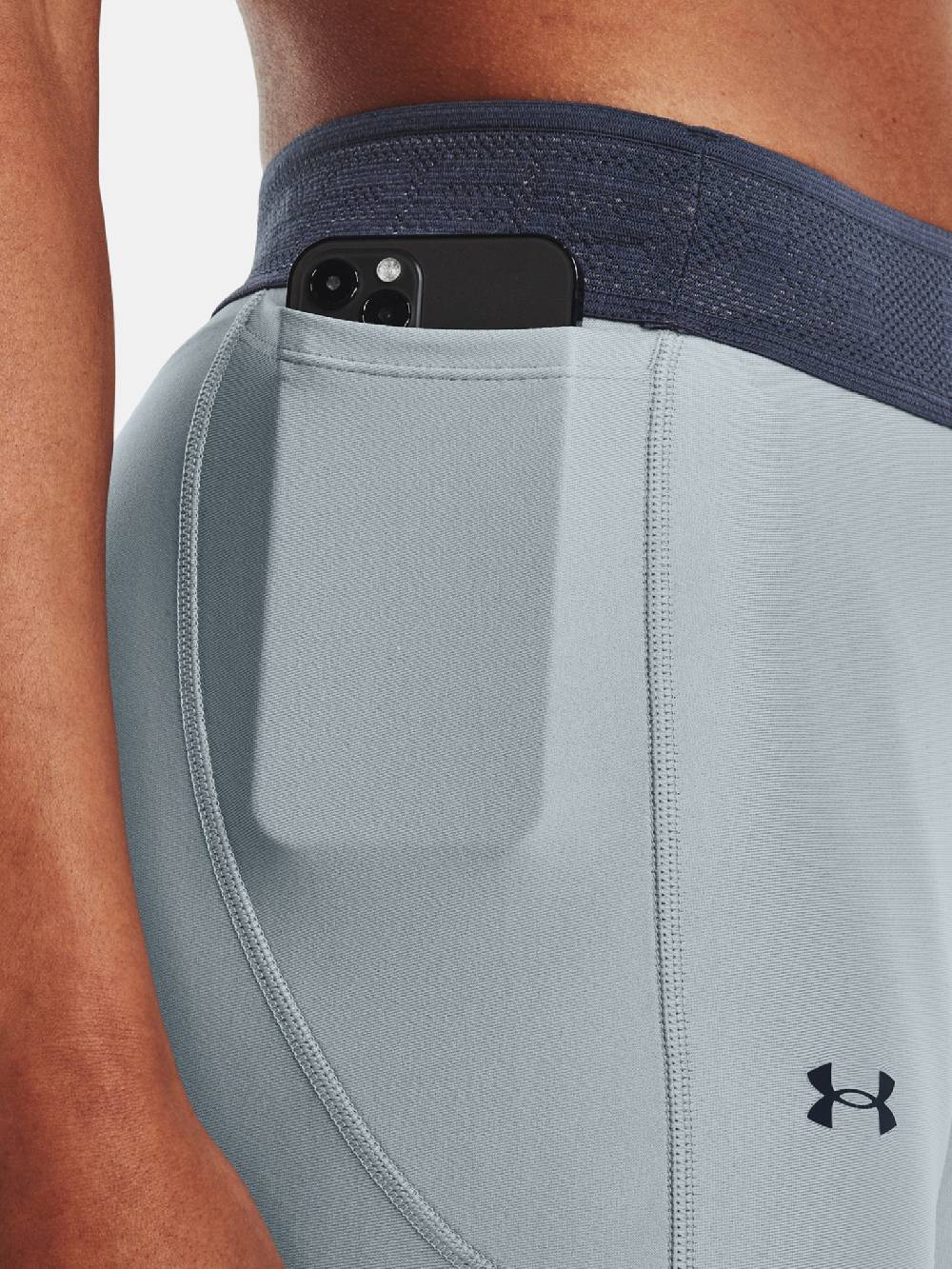 Under Armour Armour Branded WB Leg-BLU Legging Preisnachlass