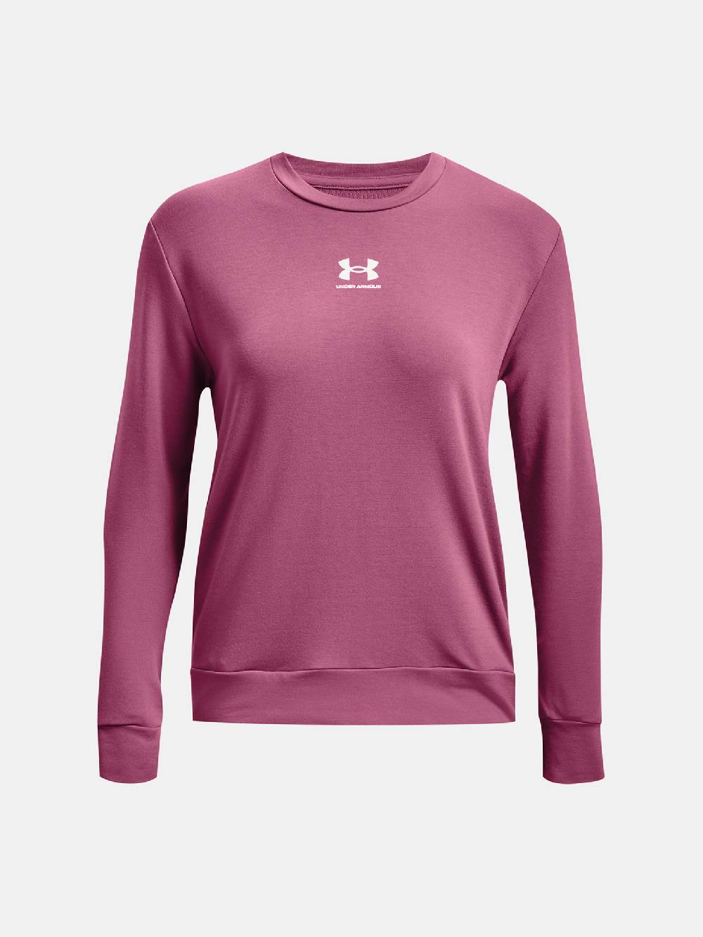 Under Armour Rival Terry Crew T-Shirt Saisonschlussverkauf