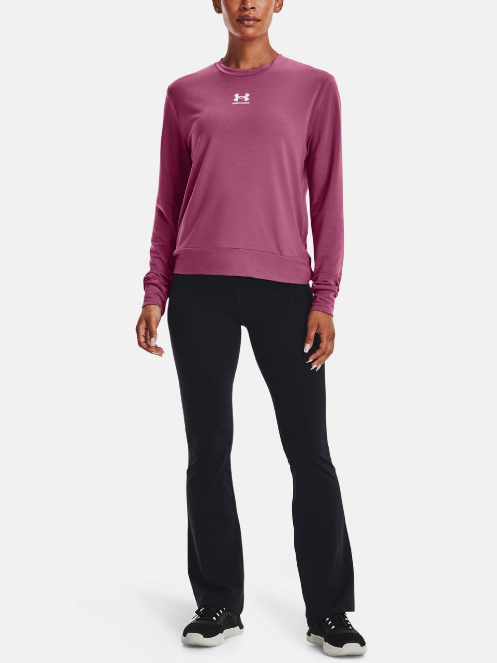 Under Armour Rival Terry Crew T-Shirt Saisonschlussverkauf