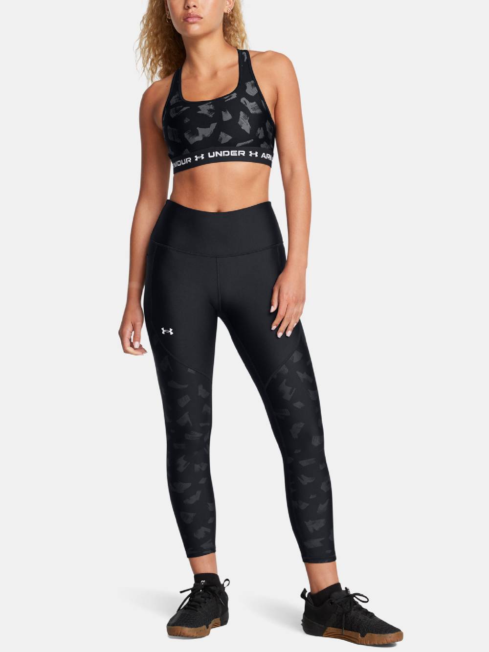 Under Armour Tech Print Panel Ankle Leg Legging Bestseller