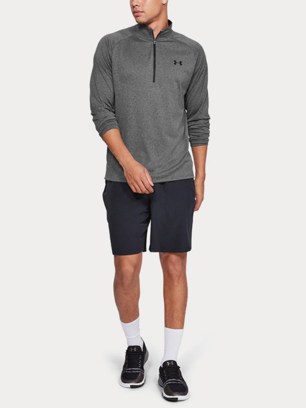 Under Armour UA Tech 2.0 1/2 Zip T-Shirt Flash Sale