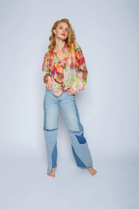 Risy & Jerfs Damenbluse emily van den bergh Verkauf