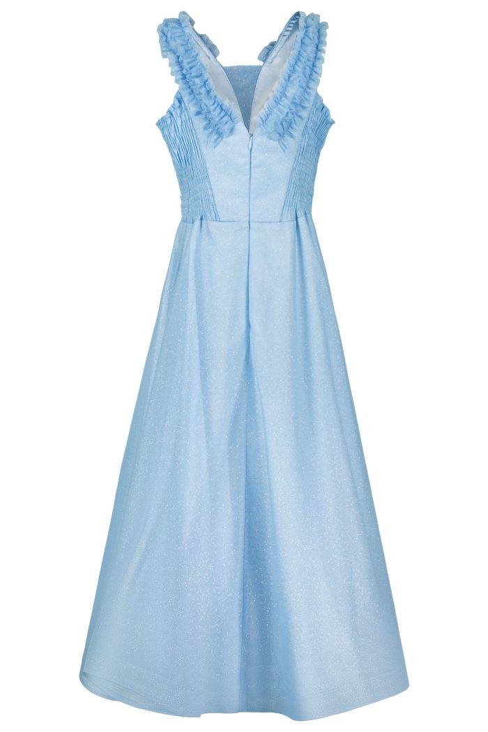 Prestije Kinderkleid aus Glitzertüll mit Trägern Bis zu 55% Rabatt