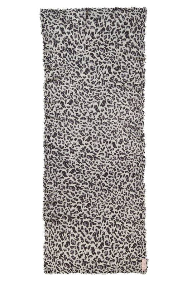 Pur Schoen Schal leo black-grey 50% Rabatt mit kostenlosem Versand