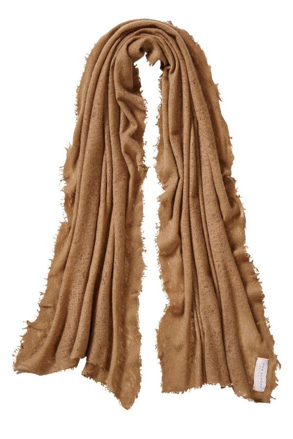 Pur Schoen Schal camel II zollfrei
