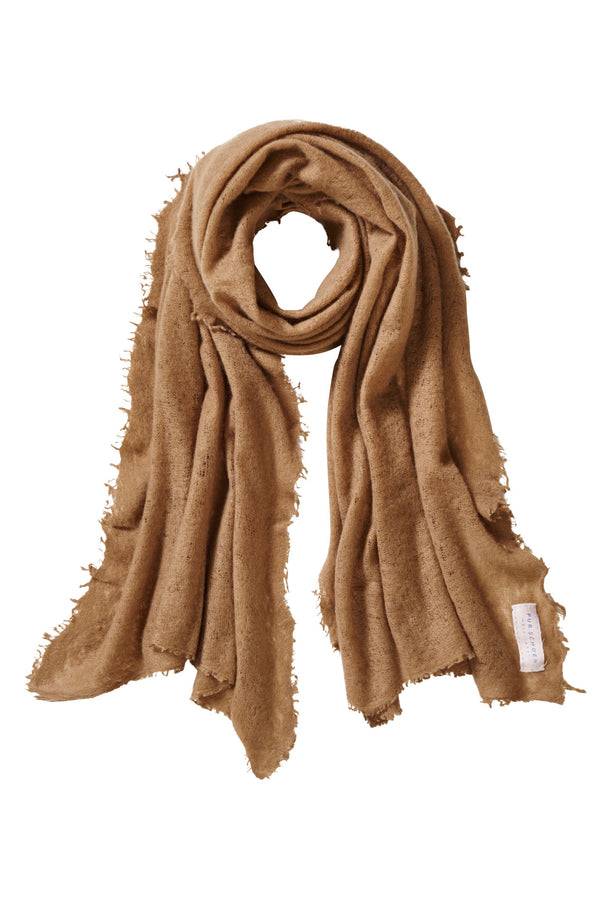 Pur Schoen Schal camel II zollfrei