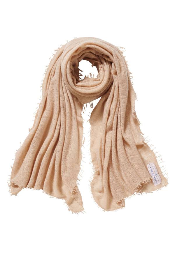 Pur Schoen Schal sand camel Verkauf