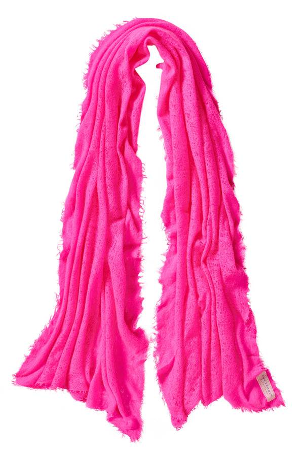 Pur Schoen Schal neon pink Günstiger Verkauf