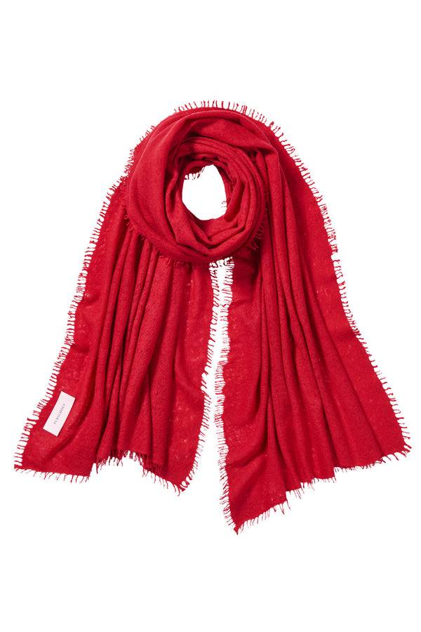 Pur Schoen Schal lava red Limitierter Zeitrabatt