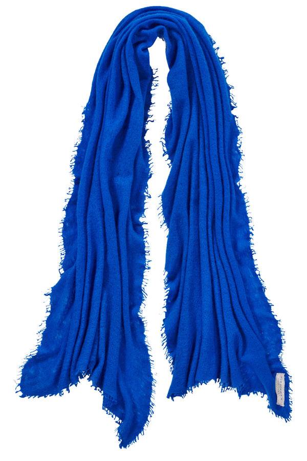 Pur Schoen Schal royal blau Sonderangebot