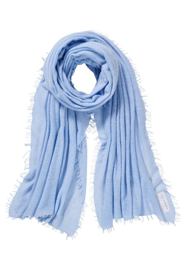 Pur Schoen Schal puder blau Cyber Monday
