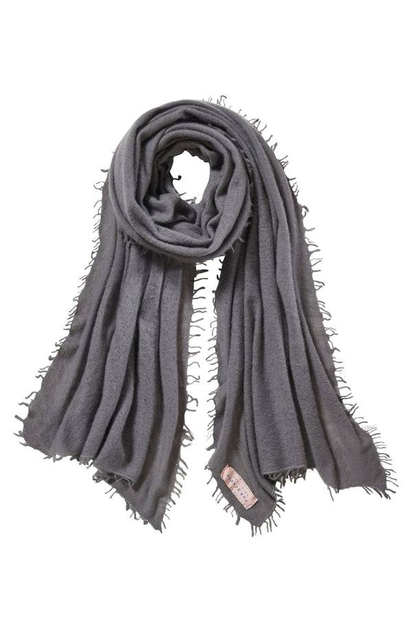 Pur Schoen Schal stone grey Weihnachtsangebot