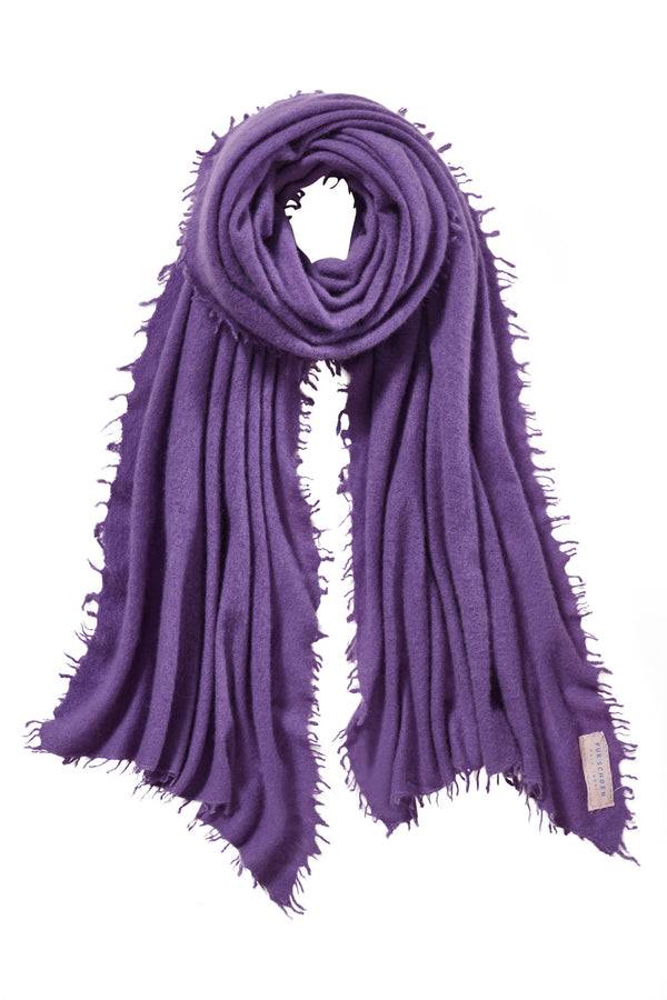 Pur Schoen Schal violett Muttertagsangebot