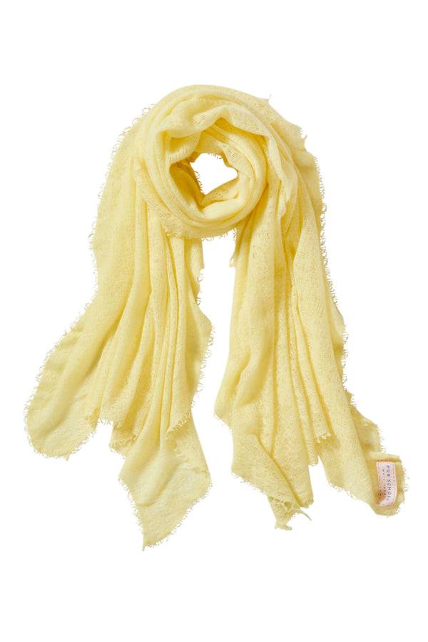 Pur Schoen Schal puder gelb Top Angebot