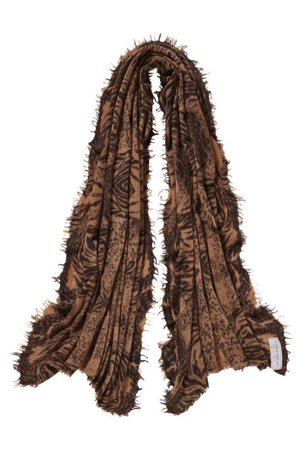 Pur Schoen Schal crazy animal testa-camel II Saisonale Angebote