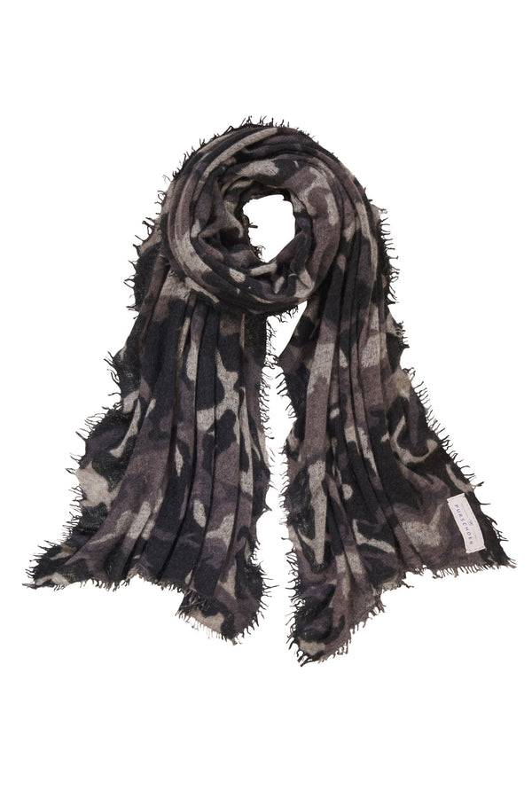 Pur Schoen Schal camo grey-black Tägliche Deals