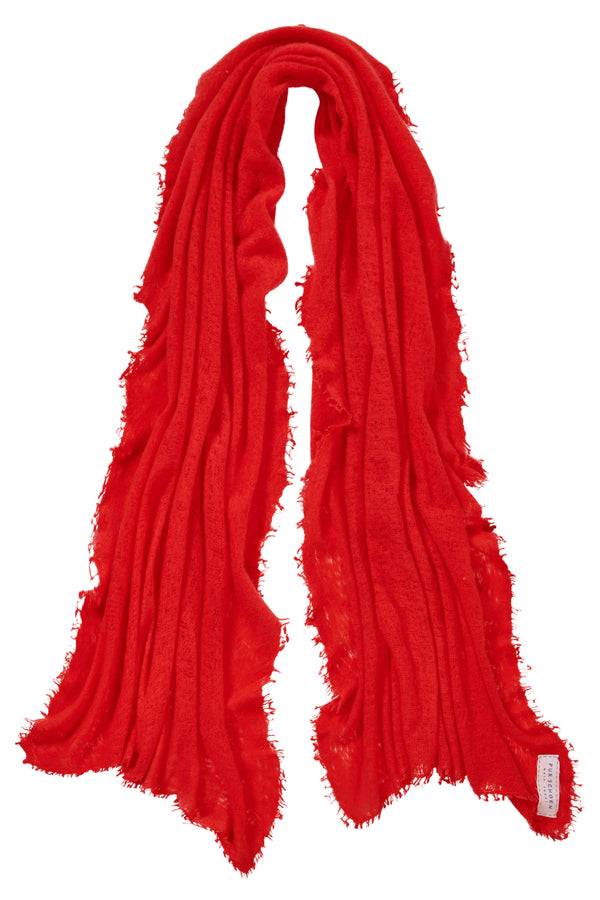 Pur Schoen Schal chili red Sonderangebote