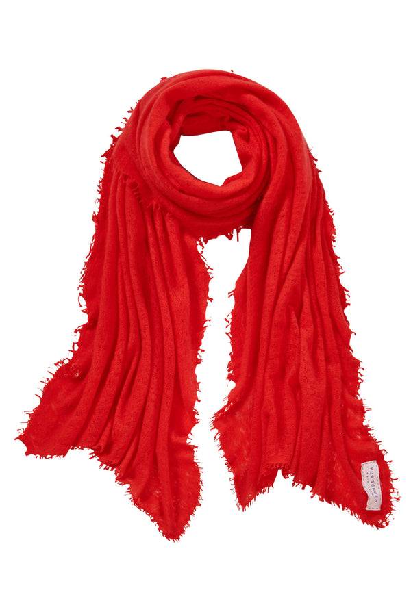 Pur Schoen Schal chili red Sonderangebote