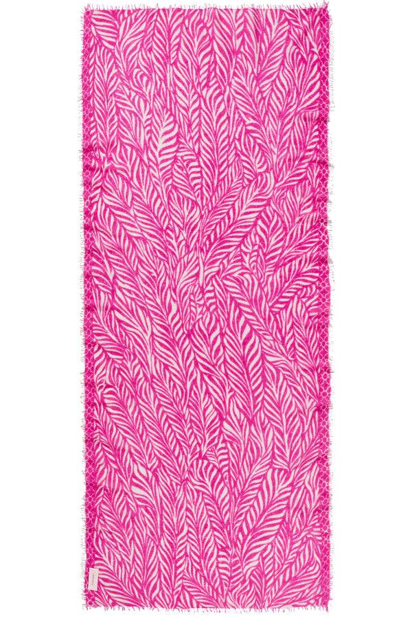 Pur Schoen Schal leafgarden pink-natural Bis zu 65% Rabatt