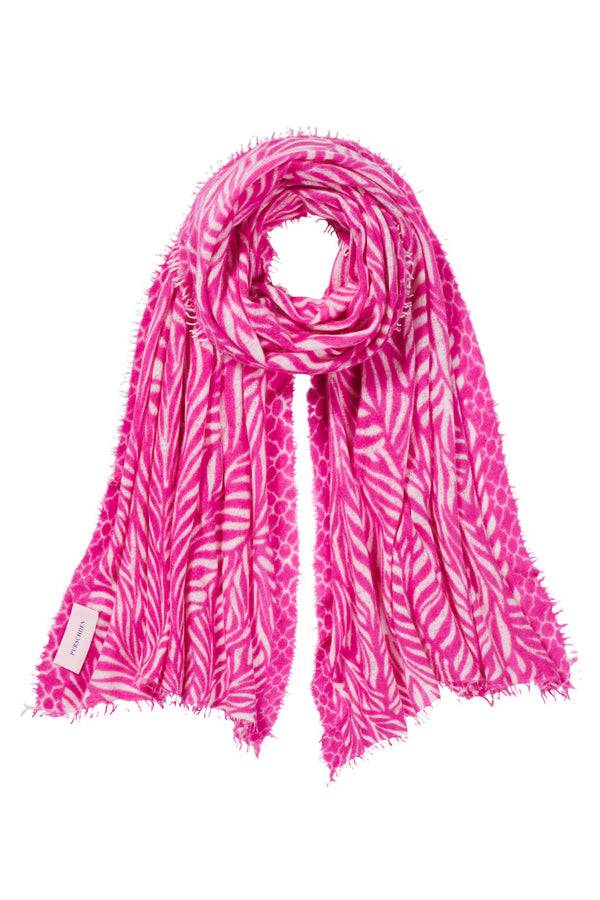 Pur Schoen Schal leafgarden pink-natural Bis zu 65% Rabatt
