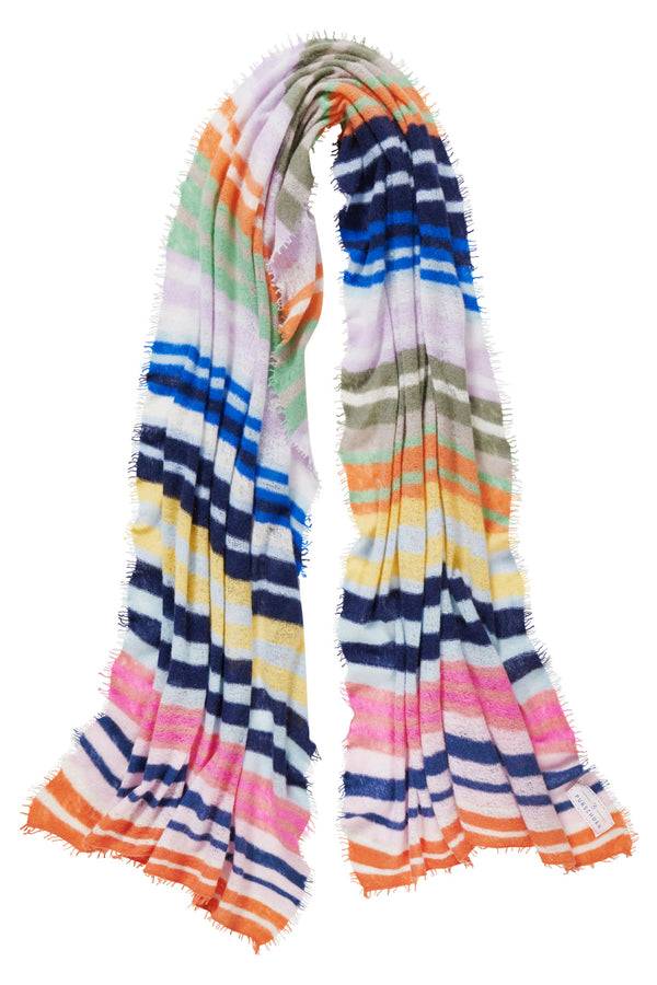 Pur Schoen Schal rainbow stripes 4 Clearance-Verkauf