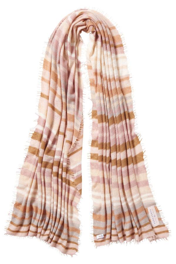 Pur Schoen Schal rainbow brown dream Speichern exportieren