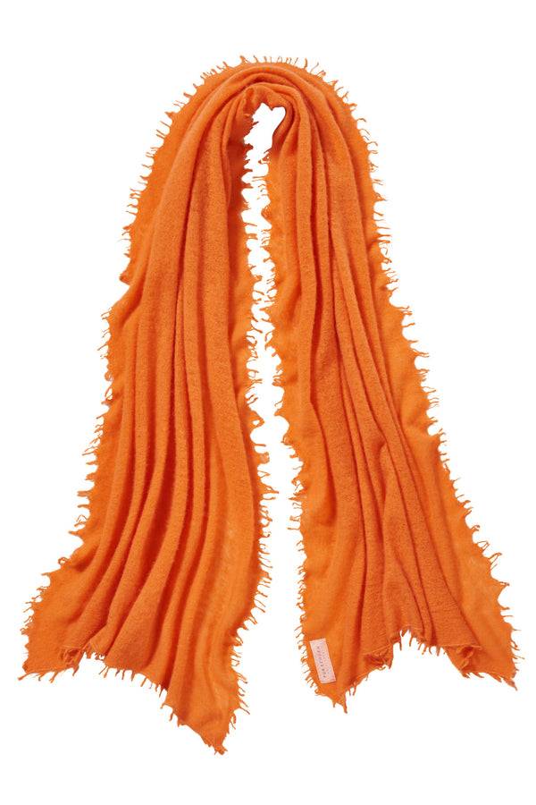 Pur Schoen Schal orange zollfrei