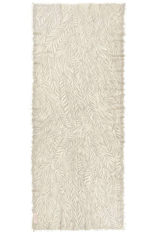 Pur Schoen Schal leafgarden stone II-natural Fabrikverkauf