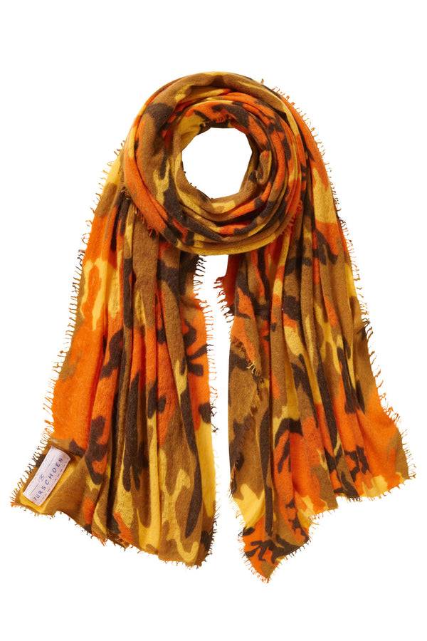 Pur Schoen Schal camo herbstrausch Preisnachlass