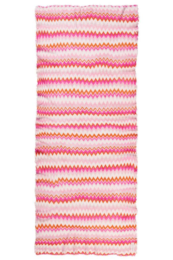 Pur Schoen Schal chevron pink-lavendel Cyber Monday