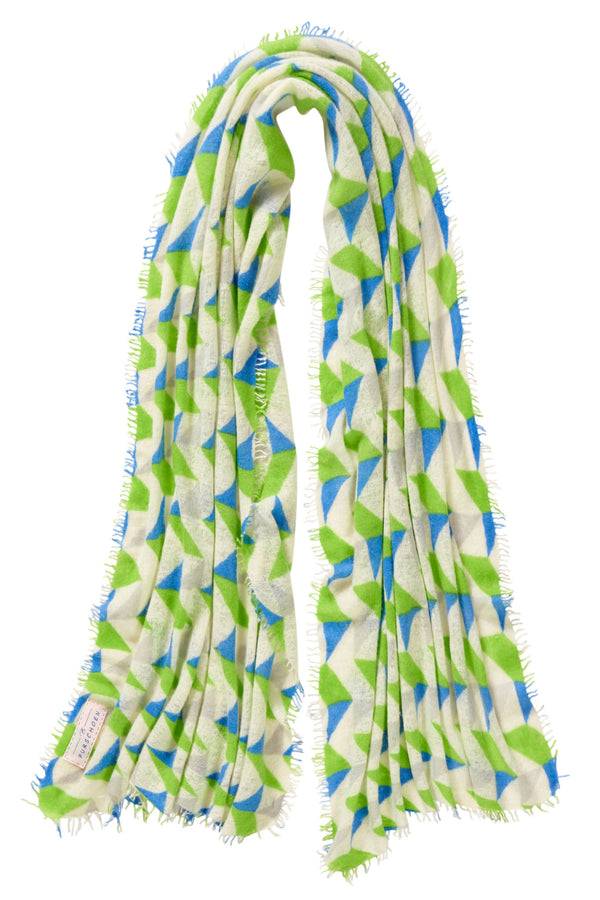 Pur Schoen Schal calypso lime Weihnachtsangebot