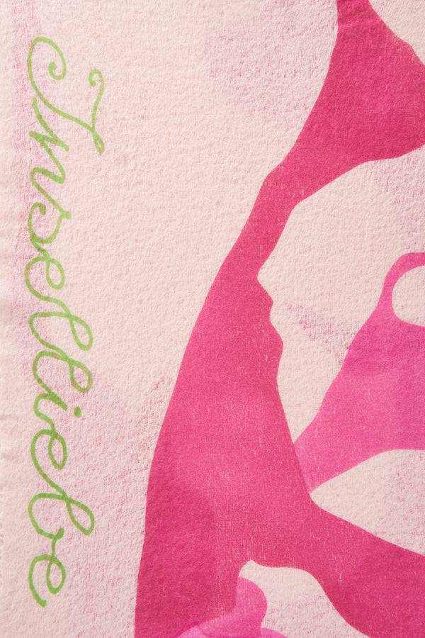 Pur Schoen Schal inselliebe pink Exklusive Angebote
