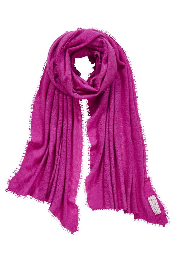 Pur Schoen Schal fuchsia Große Rabatte