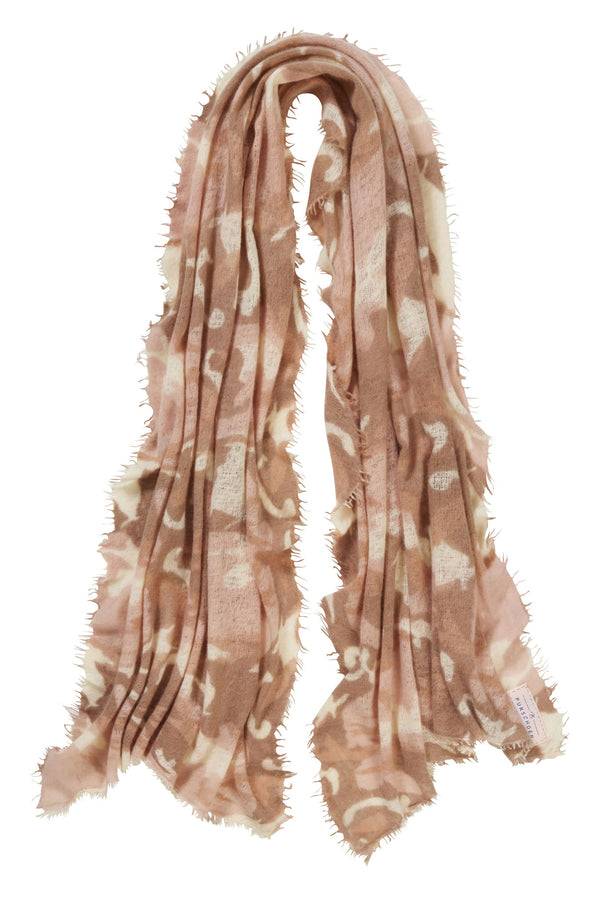 Pur Schoen Schal camo nougat-camel classic Super Sparpreis