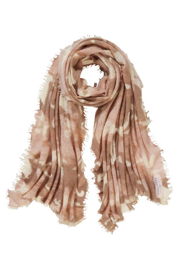 Pur Schoen Schal camo nougat-camel classic Super Sparpreis