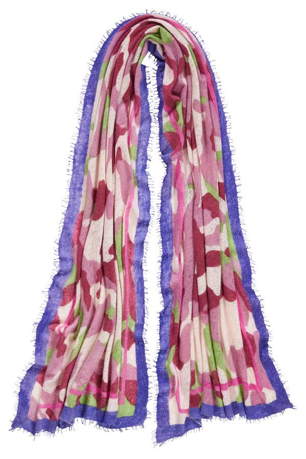 Pur Schoen Schal bubble blueberry-beere Kostenlose Rückgabe