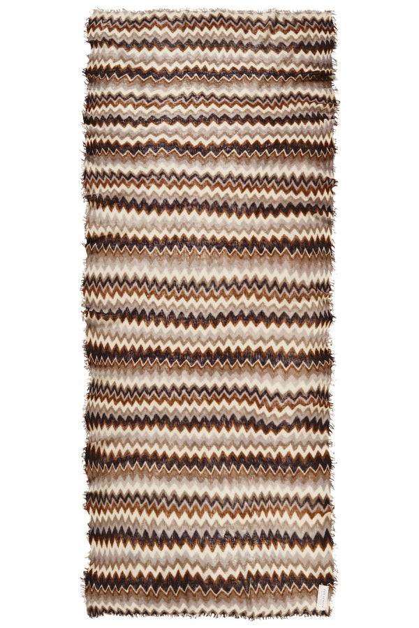 Pur Schoen Schal chevron testa moro-stone II zollfrei
