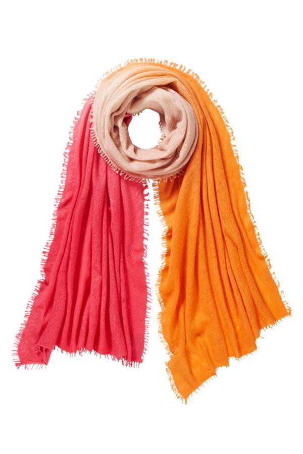 Pur Schoen Schal ombre klatschmohn Hotsell
